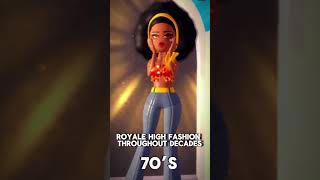 Royale high fashion throughout the decade royalehigh royalehighroblox roblox fyp [upl. by Latricia]