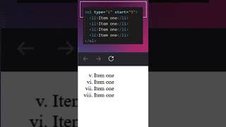 Order List in HTML  Programming with Rakib [upl. by Barbara-Anne421]