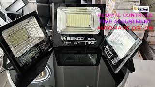 ES SOLAR FLOOD LIGHT  120w 240w 360w  HIGH QUALITY SOLAR [upl. by Valerian]