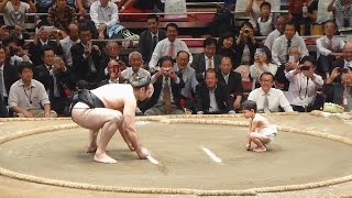 横綱白鵬より手強いぞ、琴欧洲最後の取組2014年10月4日、琴欧洲断髪式 Kotoosyu retirement ceremony） [upl. by Kahle]