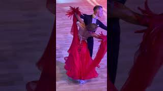 Arnas amp Aiste 💫 slowwaltz ballroomdance [upl. by Thornie]