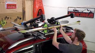 Yakima FreshTrack Snowsports Mount Product Tour amp Installation [upl. by Otreblide461]