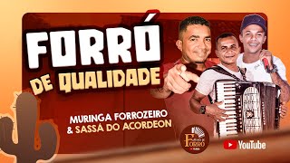 MURINGA FORROZEIRO E SASSÁ DO ACORDEON  NEGO BOY FORRÓ DE QUALIDADE [upl. by Pomona]