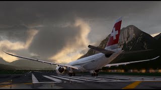 XPLANE 12 A330900 NEO SWISS AIRLINES LOWILIRN INNSBRUCKCAPODICHINO [upl. by Sardse545]