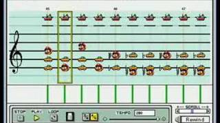 Mario Paint Composer Halloween Theme [upl. by Namdor5]