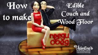 How to make edible couch and wooden floor [upl. by Cullan]