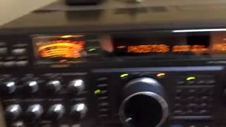 Yaesu FT1000D Vs Icom 7300 CW on 20 meters  1° Videos  IW2NOY [upl. by Acirretal250]