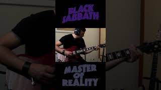 BLACK SABBATH  Into the void guitar cover shorts blacksabbath [upl. by Guinn608]