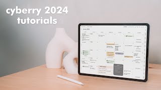 2024 Cyberry Digital Planners  Setup Guide amp Tutorials [upl. by Aerb981]