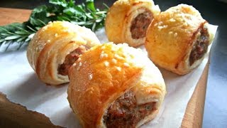 How to make Healthy Sausage Rolls  Ep 83 [upl. by Drews658]