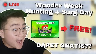 LIVE STREAM HUNTING GALAXY CLOAK GRATIS Surgery Day Profit [upl. by Harmaning]