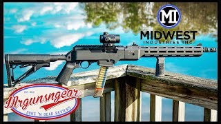 Midwest Industries Ruger PC Carbine Chassis amp Accessories [upl. by Mellicent]