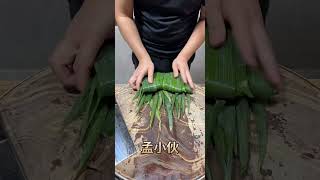 Green onion leaves fast cutting [upl. by Ettelimay646]