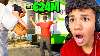 GERIPT van 24 MILJOEN amp Ak Verloren 😨 GTA RP [upl. by Deonne]