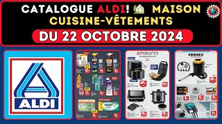 Catalogue ALDI du 22 au 28 octobre 2024 Vêtements et Accessoires pour l’Hiver 🟦⬜️🟥 avantpremière [upl. by Eecyac]