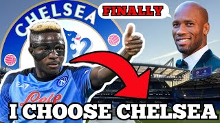 FINALLY💙 Victor Osimhen Has Chosen Chelsea FC [upl. by Skinner]