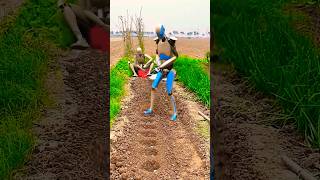 Garlic Growing Robots😱 If Agriculture Adds AI Robots to Production Entertainment Video by AI [upl. by Htepsle299]