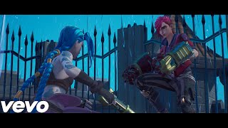 Imagine Dragons  Enemy Official Fortnite Music Video Arcane Vi Arrives To Fortnite [upl. by Suiratnod]