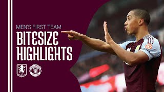 MATCH HIGHLIGHTS  Aston Villa 00 Manchester United [upl. by Ennaehr565]