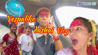 Dussehra 🥳 celebration 2024 my new vlog ​⁠JBvlog07 ￼Kada aako xa ni feri 🔥🥸fypシ゚viral [upl. by Nylynnej310]