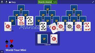 Microsoft Solitaire Collection  TriPeaks Easy  March 6 2015  Daily Challenges [upl. by Postman634]