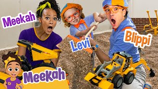 Blippi amp Meekahs Ultimate Playdate with Levi  Educational Videos for Kids [upl. by Norvin]