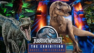 JURASSIC WORLD THE EXHIBITION  Basel Switzerland [upl. by Rowe]