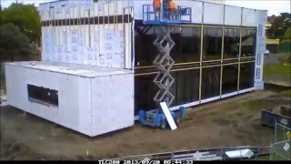 Caulfield Offices  Time Lapse Construction 2013 [upl. by Ayotas]