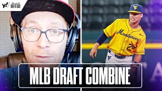 ⚾ MLB Draft Combine 101 What it is and why it matters  Baseball BarBCast  Yahoo Sports [upl. by Rosamond]