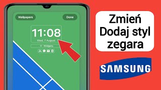 Jak zmienić styl zegara Always On Display w Samsungu 2024 [upl. by Denna]