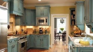 Chalk Paint on Kitchen Cabinets [upl. by Najar]