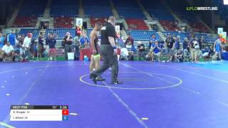 Cadet GR 170 ConsiSemis  Ryan Ringler MI vs Isaiah Alford NE [upl. by Dutchman]