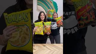 🌟FOOD REVIEW 🌟 NEW FUNION FLAVORS 🌟 RATING 110 🌟shorts snack foodreview mukbang crunch [upl. by Grunberg]