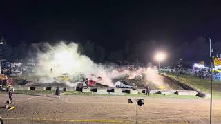 Renfrew fair demolition derby 4 cylinder final 2024 [upl. by Budge]