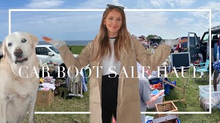 CAR BOOT SALE HAUL 2023  Seaham Car Boot Sale  Naomi Light [upl. by Nereids606]