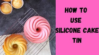 Silicone Cake Tin Hacks Learn How To Use It Like A Pro [upl. by Ecnaled]