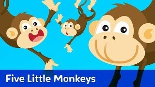 SingALong Five Little Monkeys read by Alex McCord and Simon van Kempen [upl. by Elletsirk982]