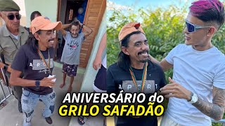 CREMOSINHO FAZ UMA SURPRESA DE ANIVERSÁRIO PARA GRILO SAFADÃO 😂😂😂 MUITA RESENHA [upl. by Nodanrb]