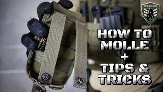 How To MOLLE Pouches  Tips amp Tricks [upl. by Adiaz]