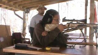 Father amp Son at the range pt 2 remington vtr 700 [upl. by Oicnedurp]