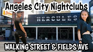 Angeles City Walking Street Nightclubs [upl. by Dola]