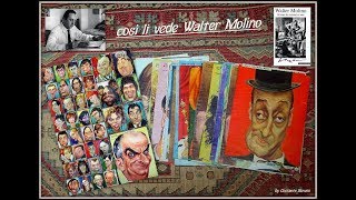 Walter Molino caricature by Costante Bonvini [upl. by Ocire]