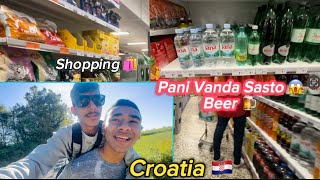 CROATIA 🇭🇷 MA PAHELO VLOG shopping garna jadaii😀😂lastaii jado😱😱 [upl. by Areikahs684]