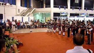 Massed Pipes and Drums playing Highland Cathedral during the 1st Malaysia Pipe Comp 2011 [upl. by Eelannej705]