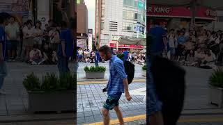 street dance performance kpop kdance korea busan haendae [upl. by Lorou]