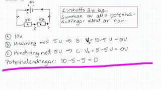 Fysik 1  Kapitel 9  Potentialvandringar [upl. by Foote607]