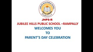 quotLittle Sparks Shine Bright Parents Day Celebration for Classes I amp II at JHPS Rampallyquot [upl. by Eissat]