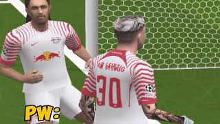 RB LEIPZIG VS INTER  PES PPSSPP 24 GAMEPLAY [upl. by Ellard36]