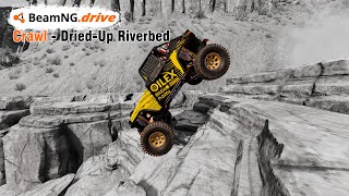 BeamNGdrive  Crawl  DriedUp Riverbed  Cinematic  4K [upl. by Zeeba908]