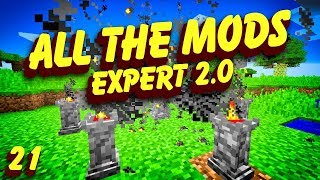 All The Mods Expert 20  AbyssalCraft Ritual  Episode 21 [upl. by Ylac]